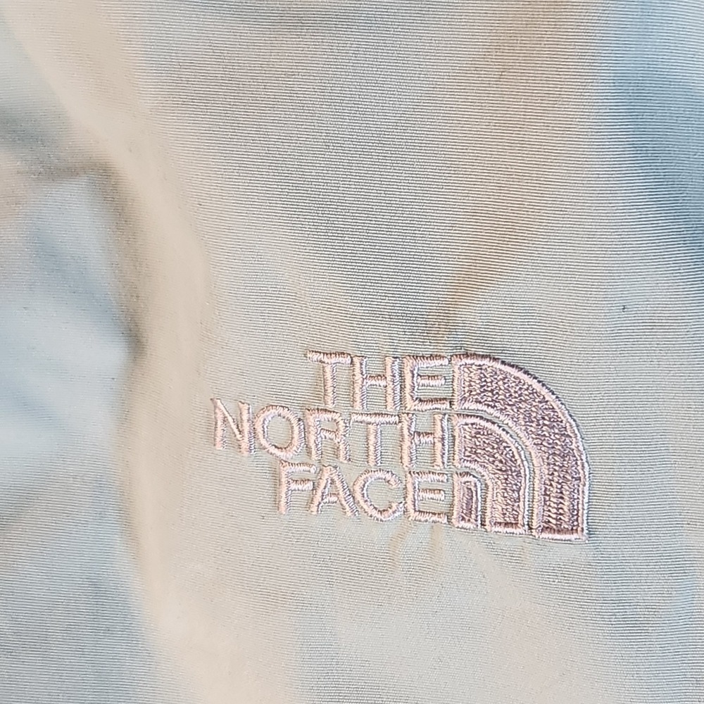The North Face Jacket Womens 8 Green Black Ski Hood Color Block VTG Y2k Gorpcore - Picture 7 of 9